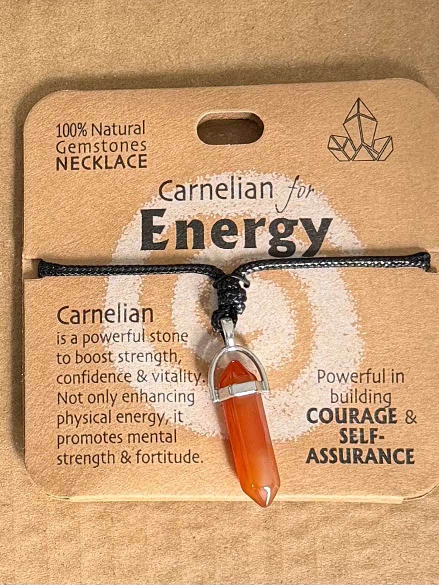 Gemstone Crystal Bracelet and pendant set - Energy