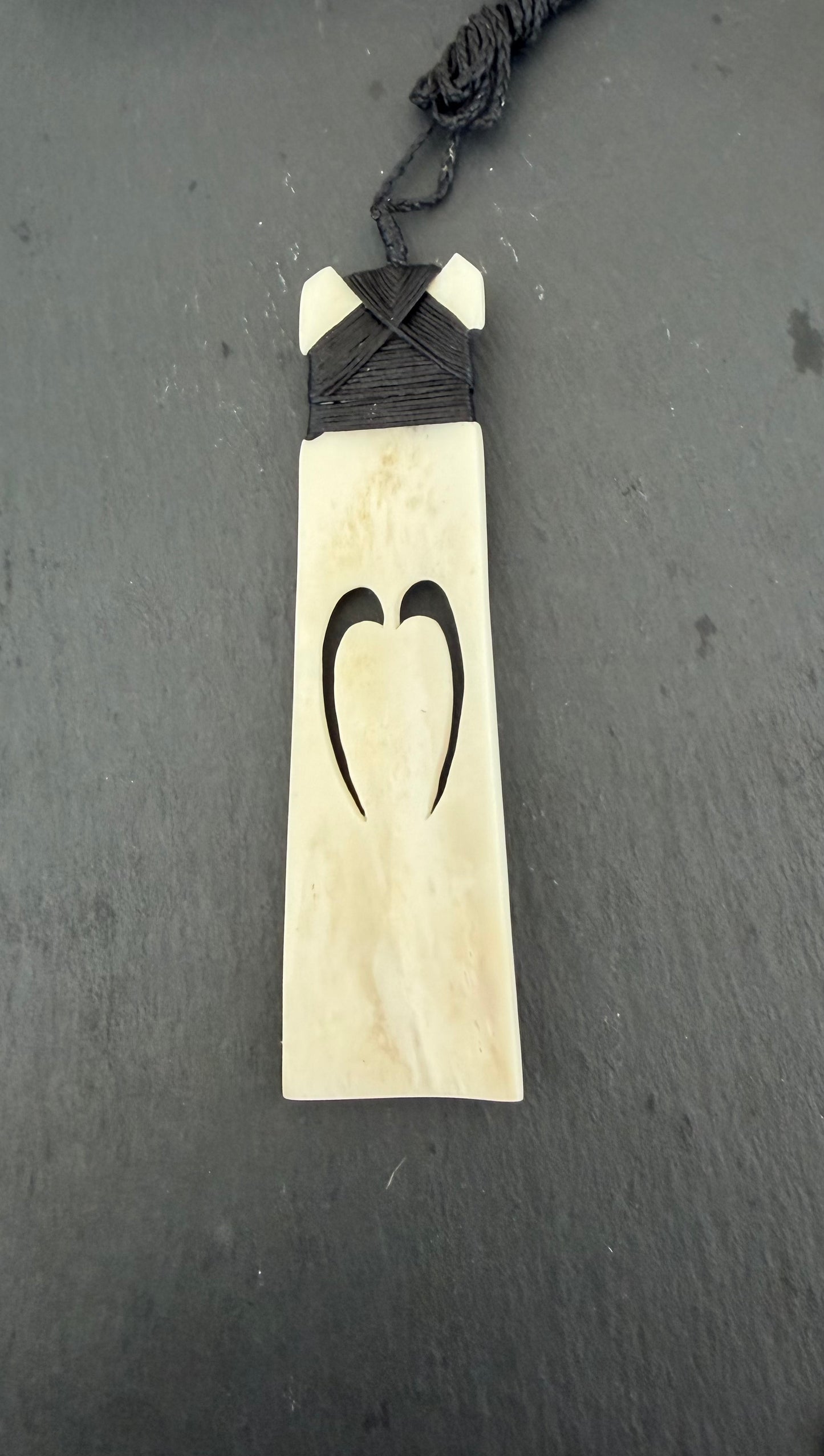 SECONDS Beef Bone Carved Toki. Check out the pictures before you buy as they are marked no 10