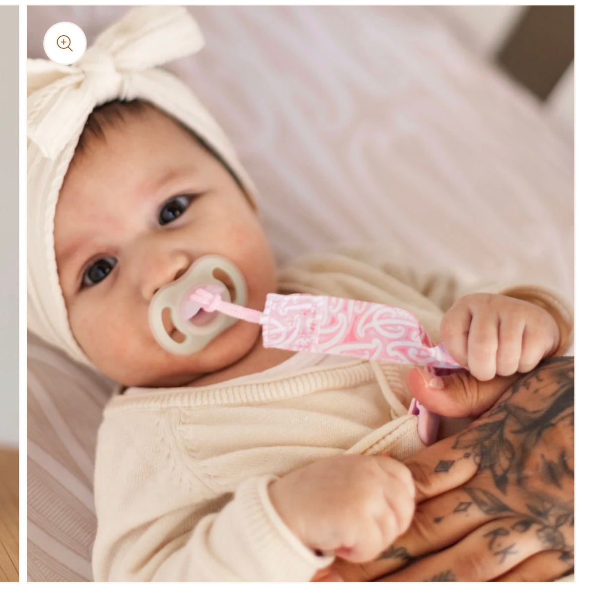 Pepi Dummy Clip - Pink
