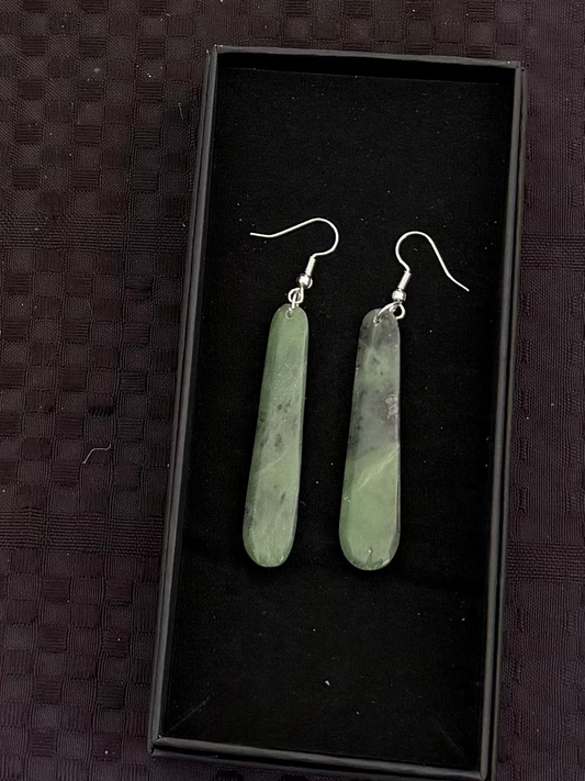 Toki Greenstone Earrings 4