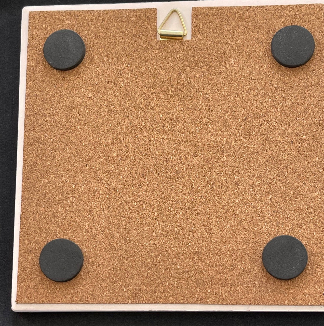 Square Mount Taranaki - Ceramic Wall Art Plus a Card To Match