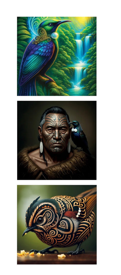 Artist Doug Healey 2027 Calendar New Zealand Maori Artwork