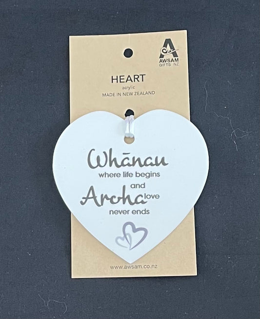 (Copy) Acrylic Heart Wall Hanging with a saying