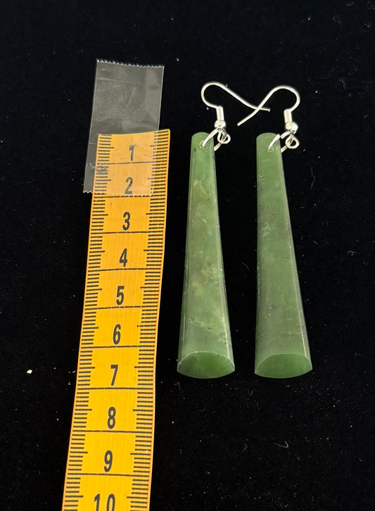 Greenstone Drop Earrings 8