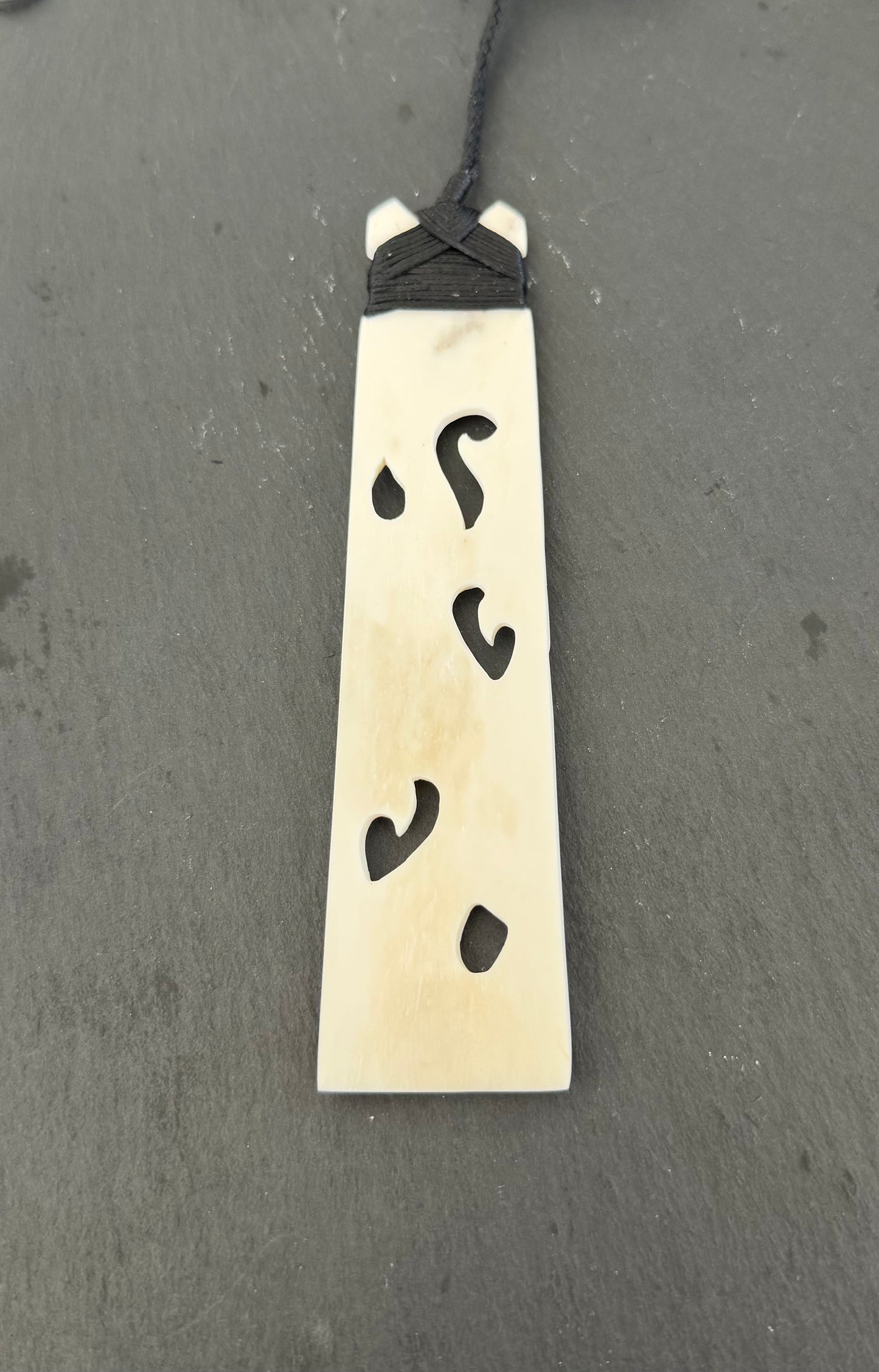 SECONDS Beef Bone Carved Toki. Check out the pictures before you buy as they are marked no 11