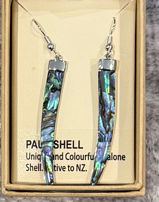 Paua Drop Earrings