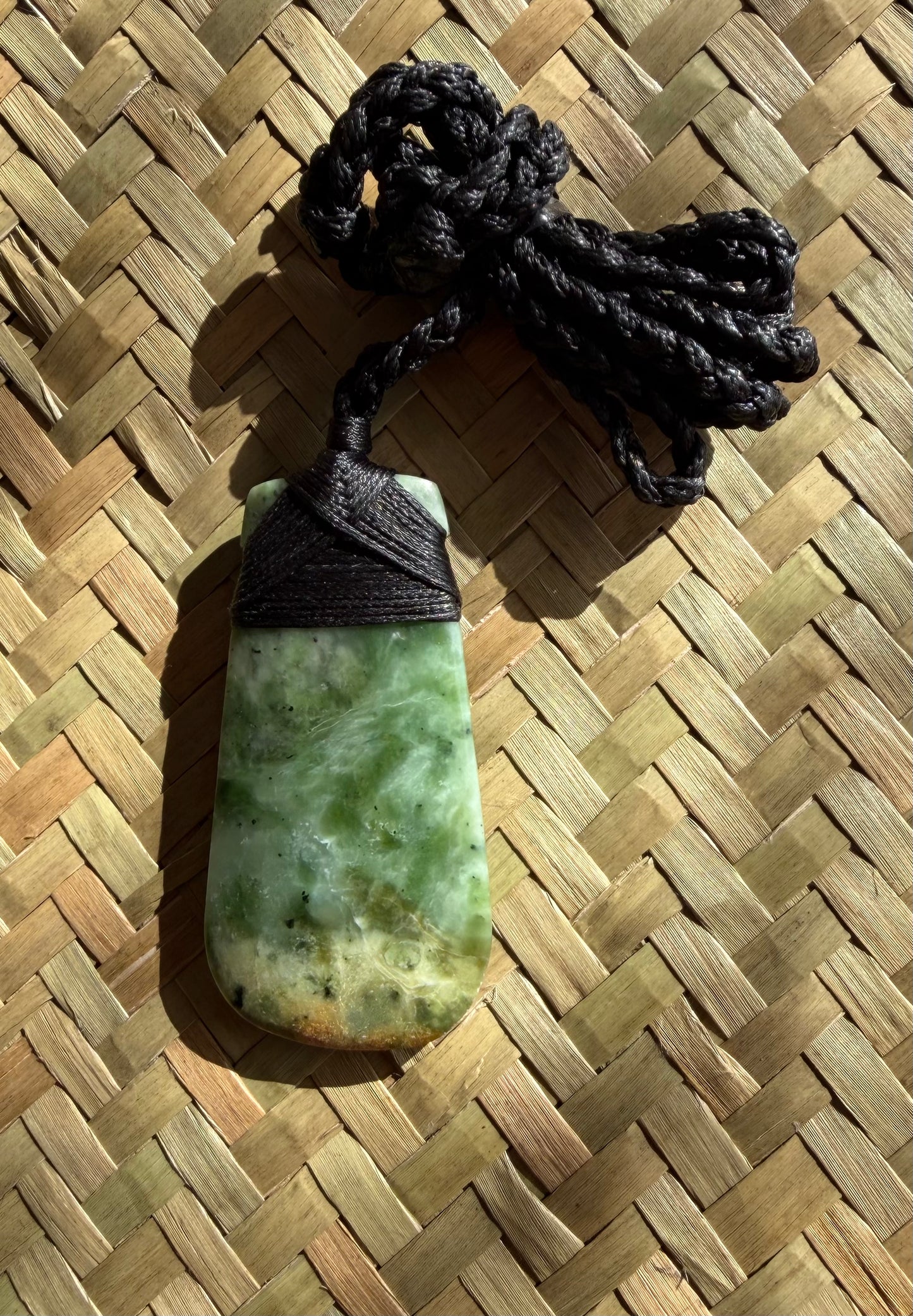 Drop Greenstone Necklace 2