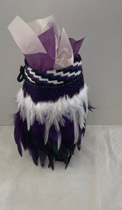 Kakahu - Korowai Purple On a Stand