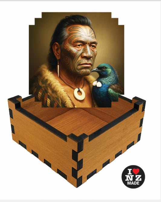 Doug Healey Tribal Chief - 8cm x 8cm