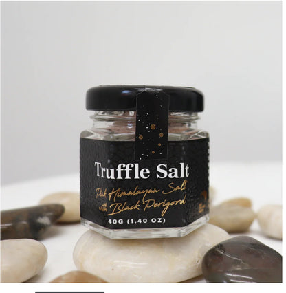 Ohiwa Pink Himalayan Black Truffle Salt