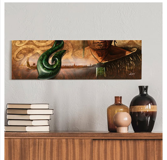 Crossing seas- Glass Art