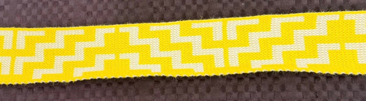 True Poutama Design Taniko Band 2.5in Yellow