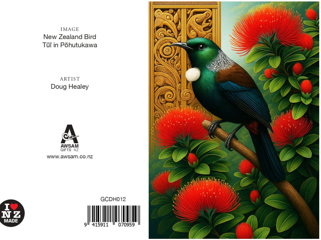 Maori Art cards by Artist Doug Healey