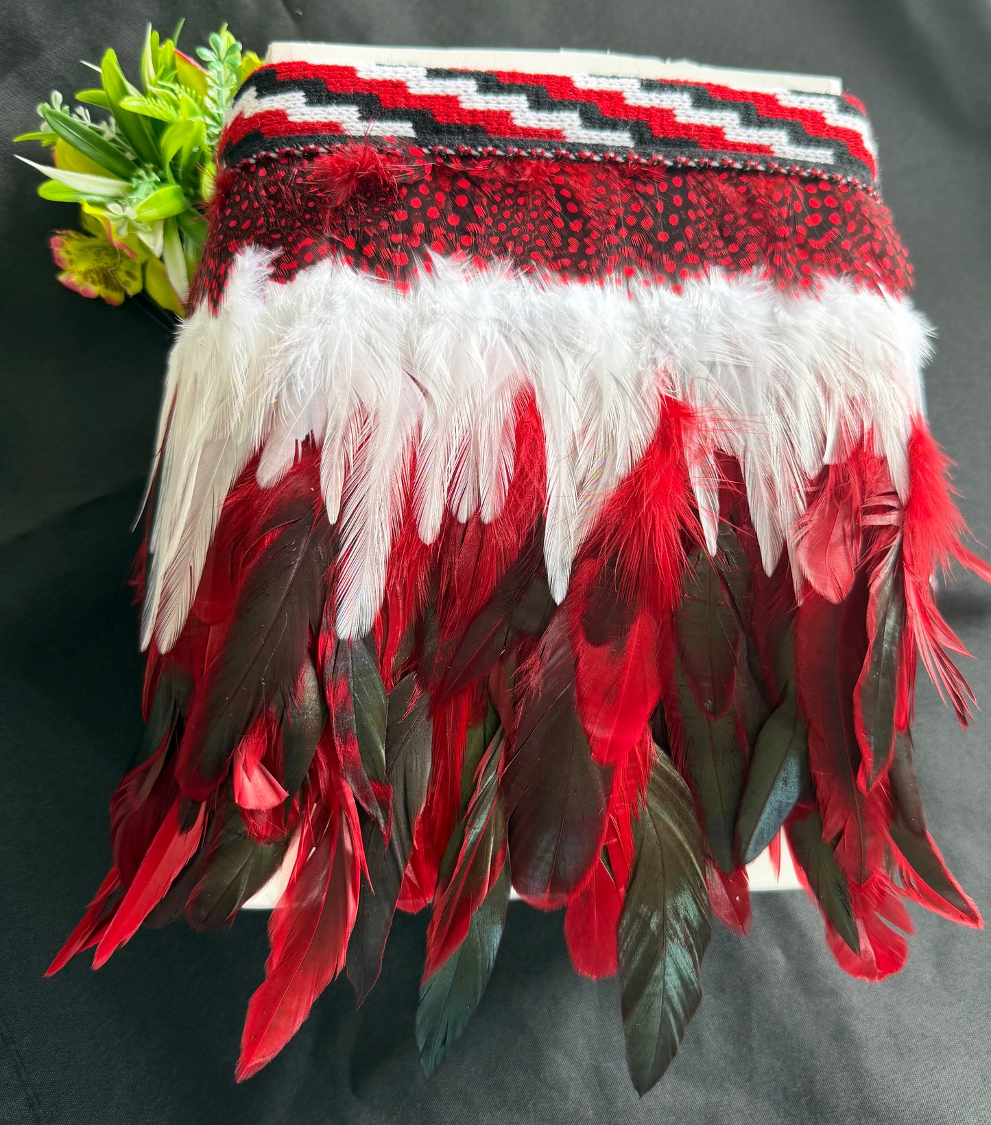 Red Korowai For Urn