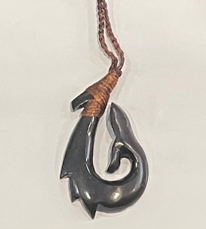Special Price Black Hook Necklace - Beef Bone Carving