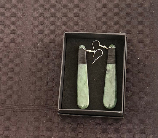 Toki greenstone Earrings
