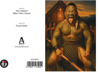 Maori Art cards by Artist Doug Healey