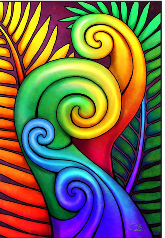Maori Art cards by Sophie Blokker