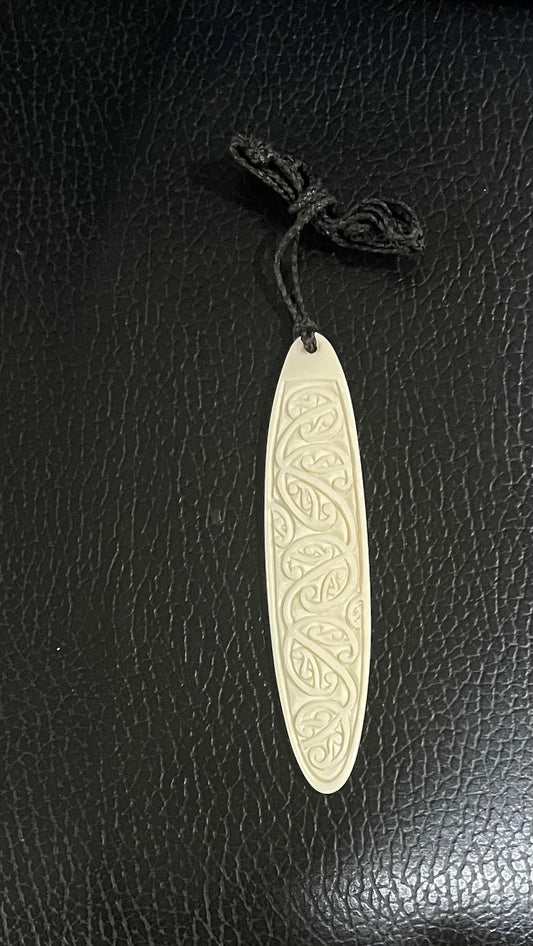 Toki Pendant - Bone Carving
