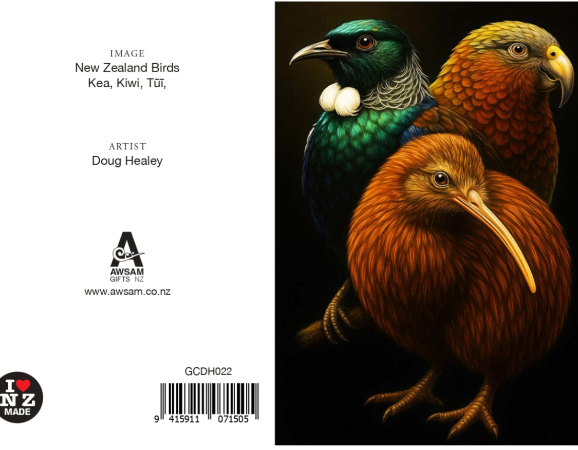 Maori Art cards by Artist Doug Healey