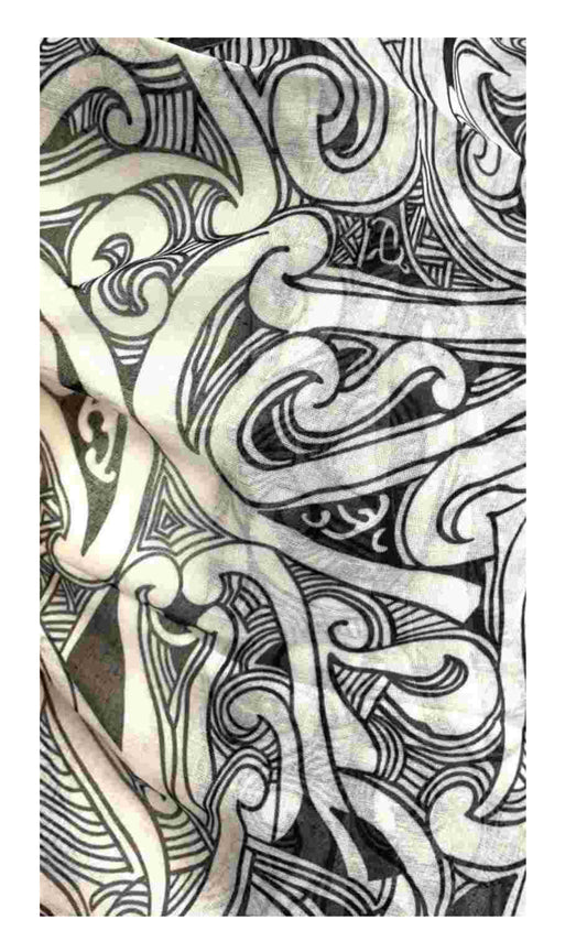 Maori Design Scarve Koru