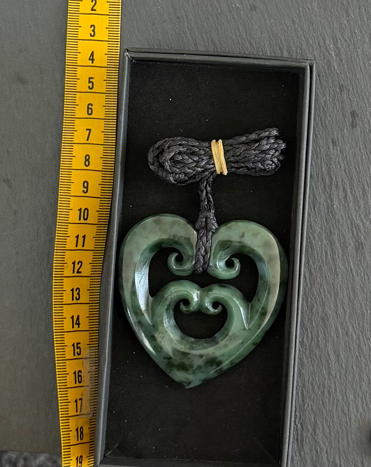 Four Koru Hearts - Pounamu Necklace
