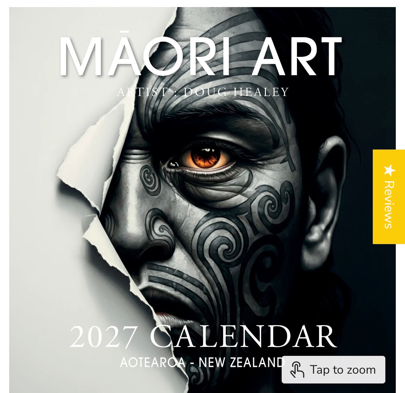 Artist Doug Healey 2027 Calendar New Zealand Maori Artwork