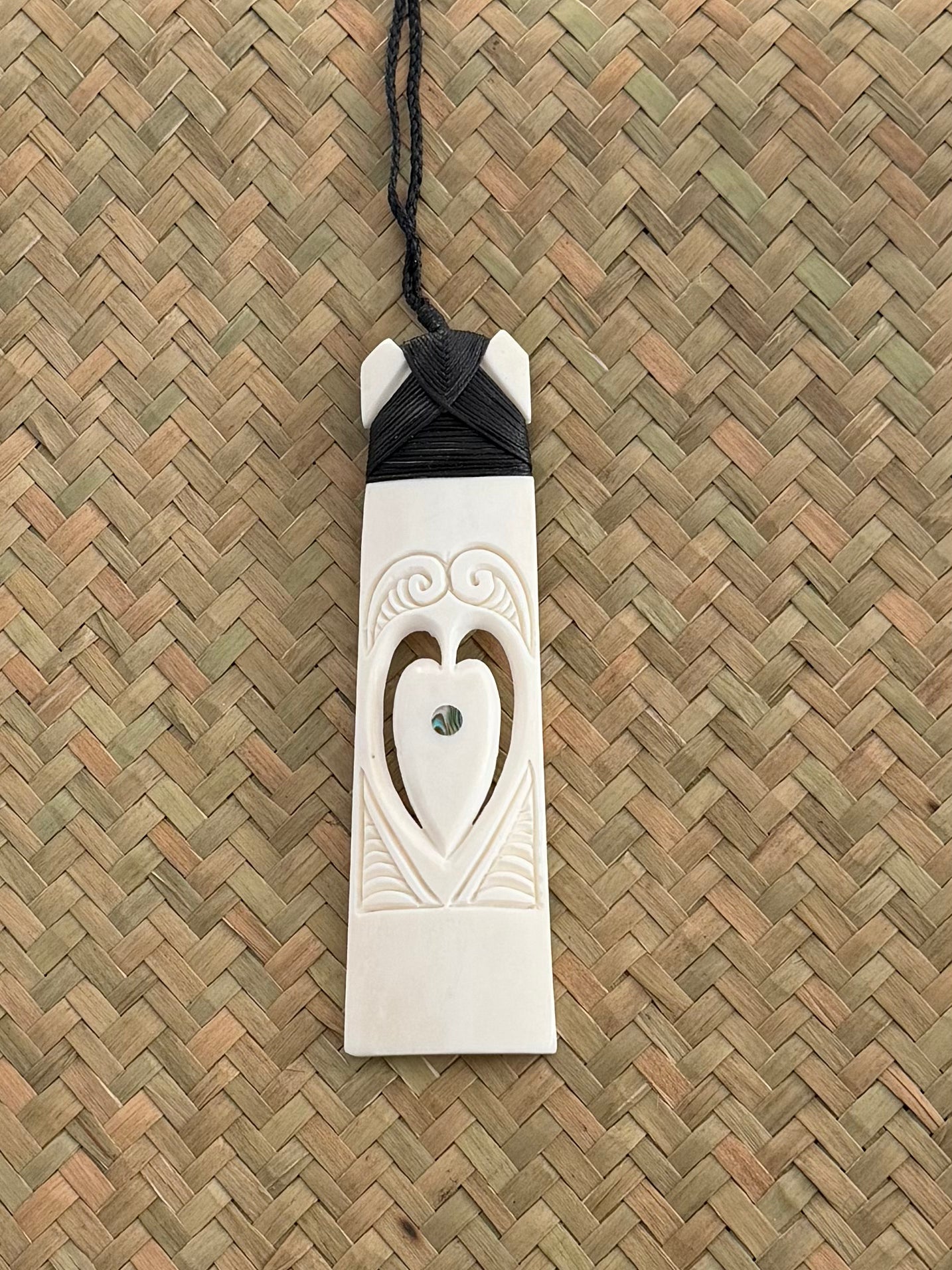 Toki Bone Pendant - Bone Carving