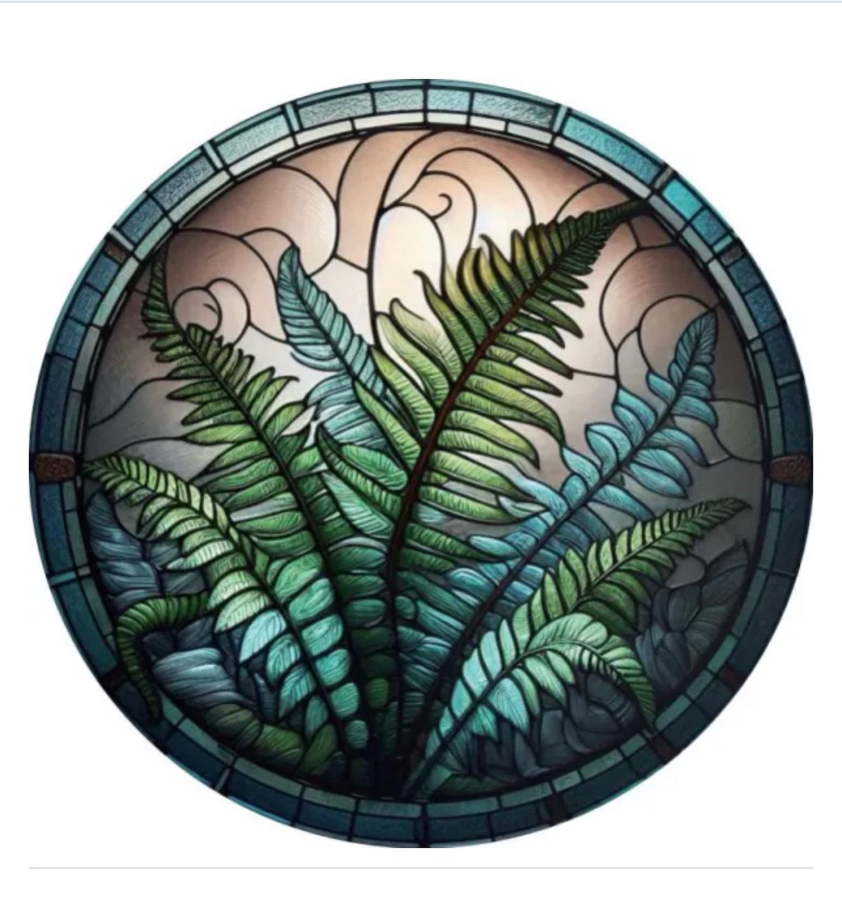 Fern sun catcher Hanging