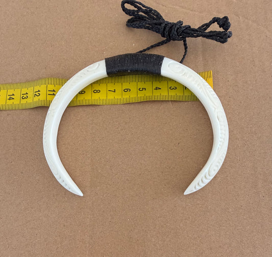 Pig Tusk Necklace h