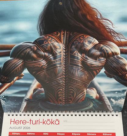 Maori Art 2026 Calendar Artist Doug Healey
