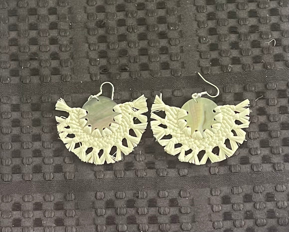 Rarotonga Weaved Earring