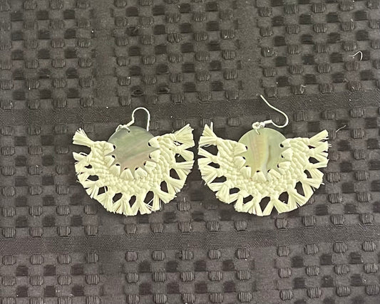 Rarotonga Weaved Earring