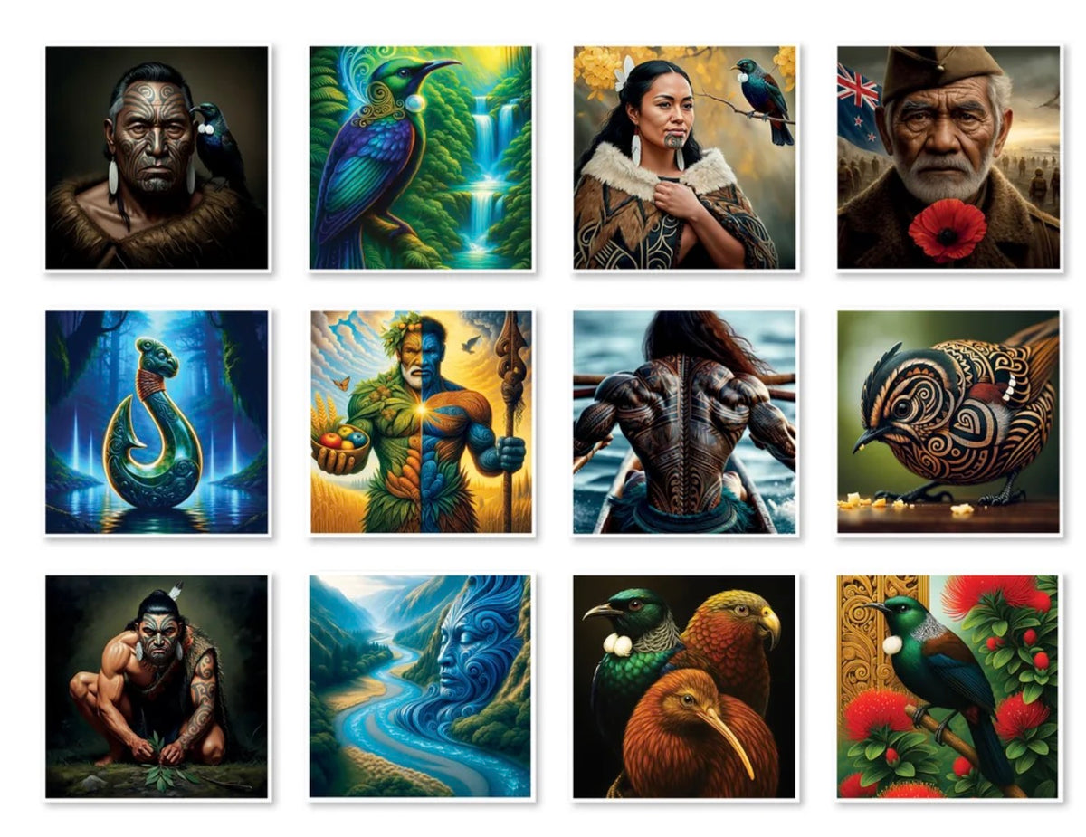 Artist Doug Healey 2027 Calendar New Zealand Maori Artwork