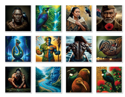 Artist Doug Healey 2027 Calendar New Zealand Maori Artwork