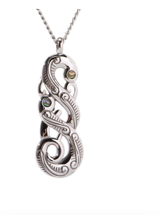 Stainless Steel Manaia Necklace