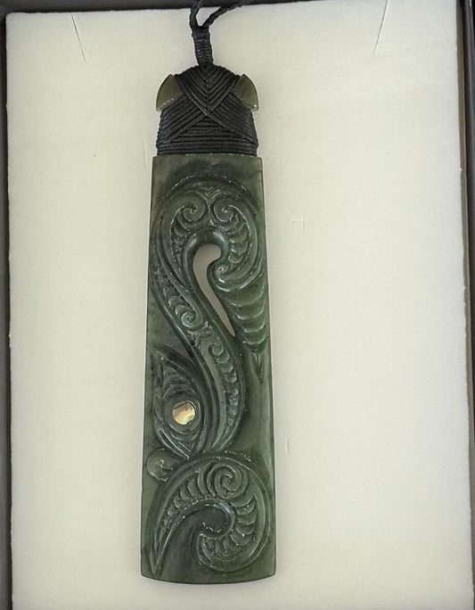 Greenstone Toki Necklace