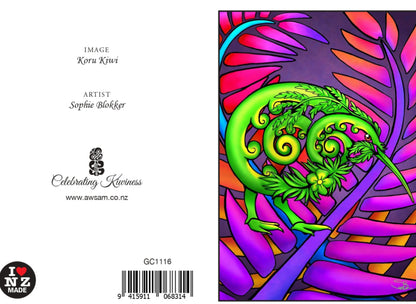 Maori Art cards by Sophie Blokker