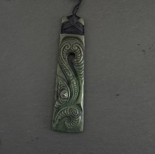 Greenstone Toki Necklace