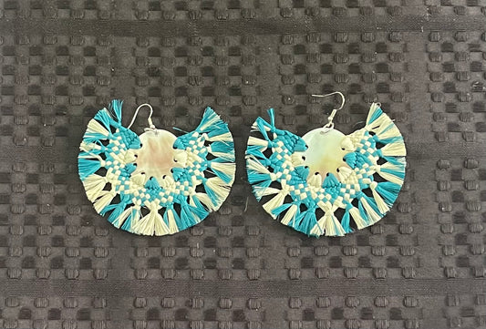 Rarotonga Weaved Earring