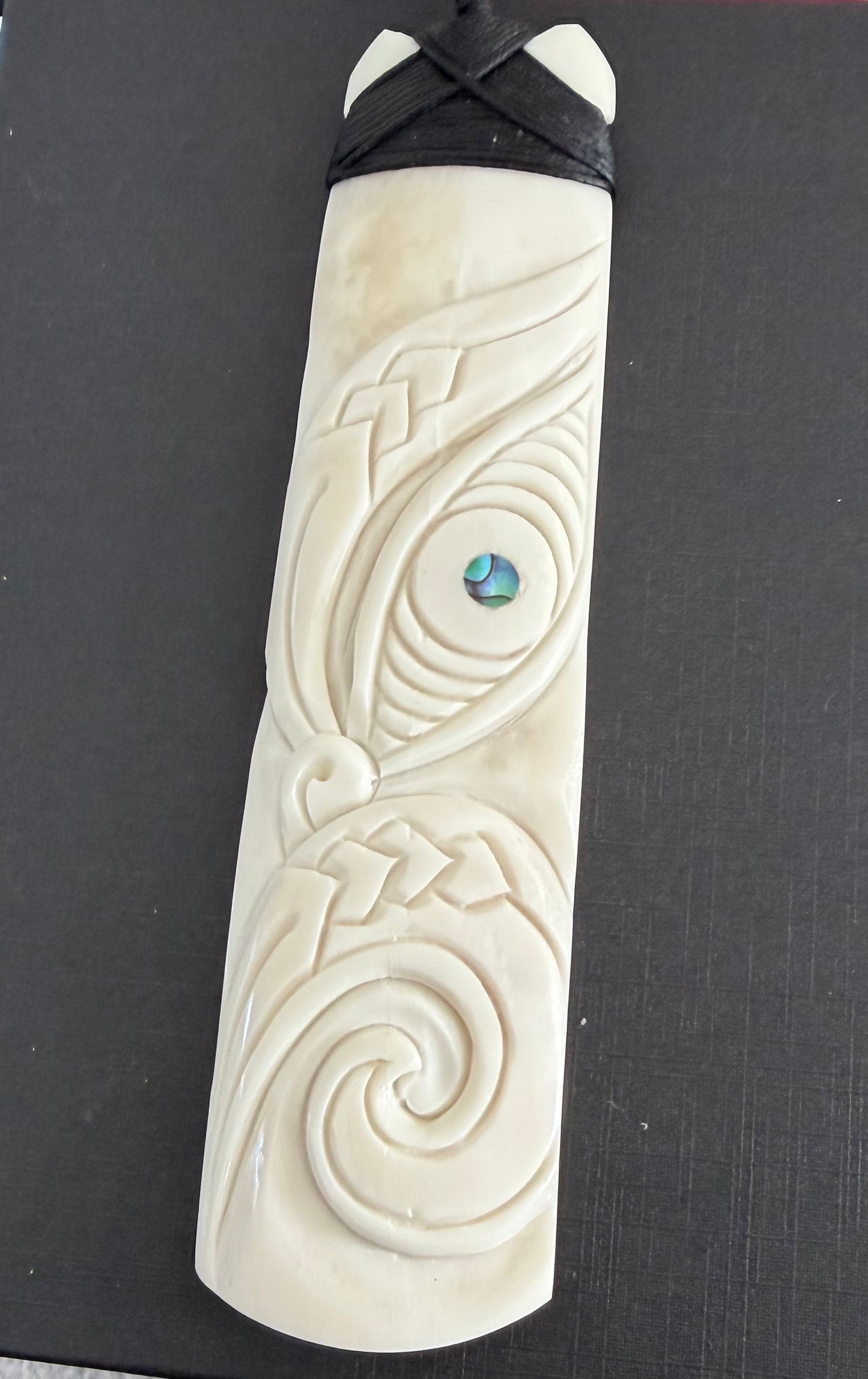 SECOND beef bone carved Toki. Check out the pictures before you buy as they are marked no2