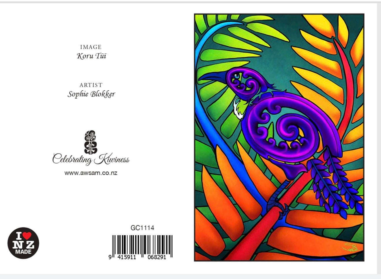 Maori Art Cards by Sophie Blokker