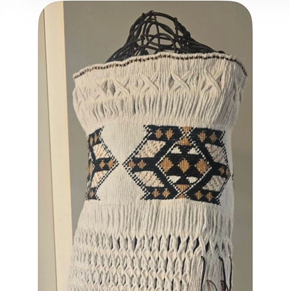 Hand Weaved Korowai by Lorraine Longley