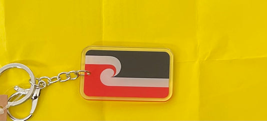 Maori Flag Key Ring