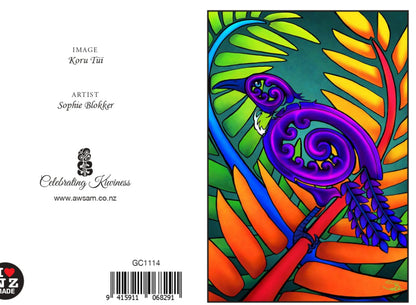 Maori Art cards by Sophie Blokker
