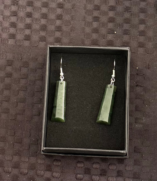 Toki Greenstone Earrings