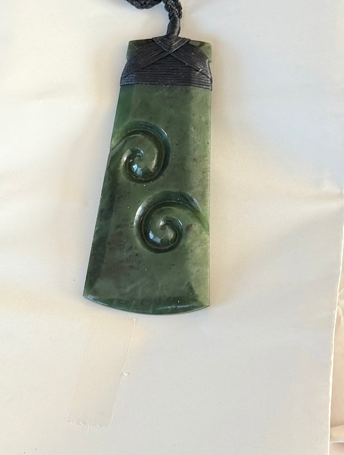 Toki Greenstone Pounamu Necklace