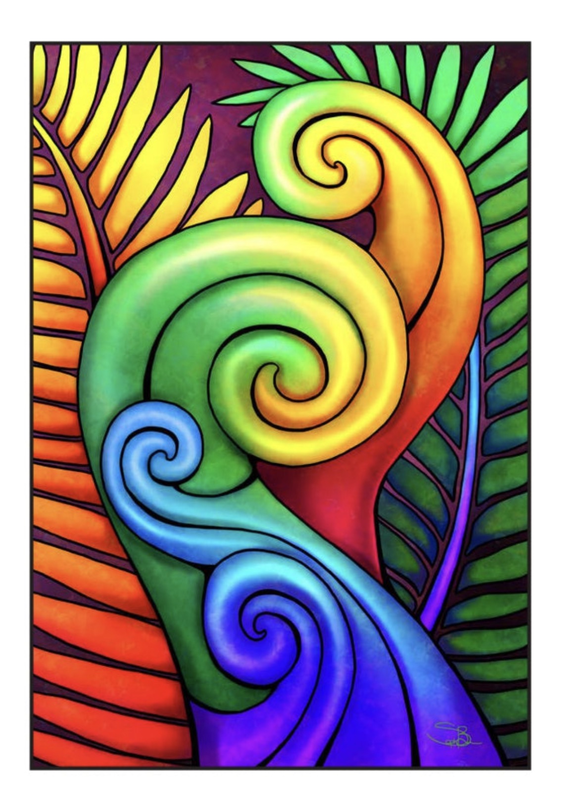 Maori Art Cards by Sophie Blokker