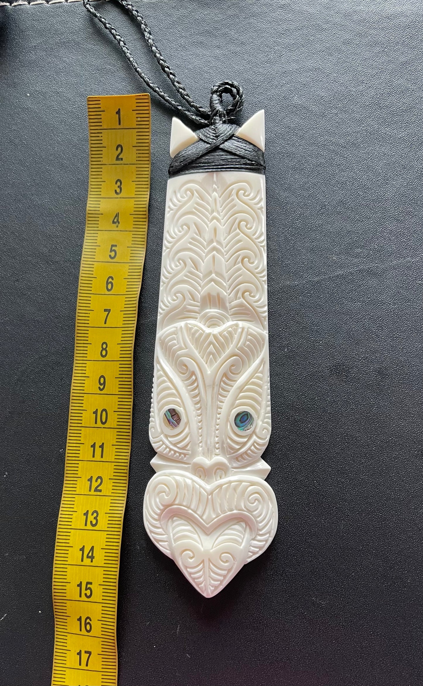 Tiki Face - Bone Carving