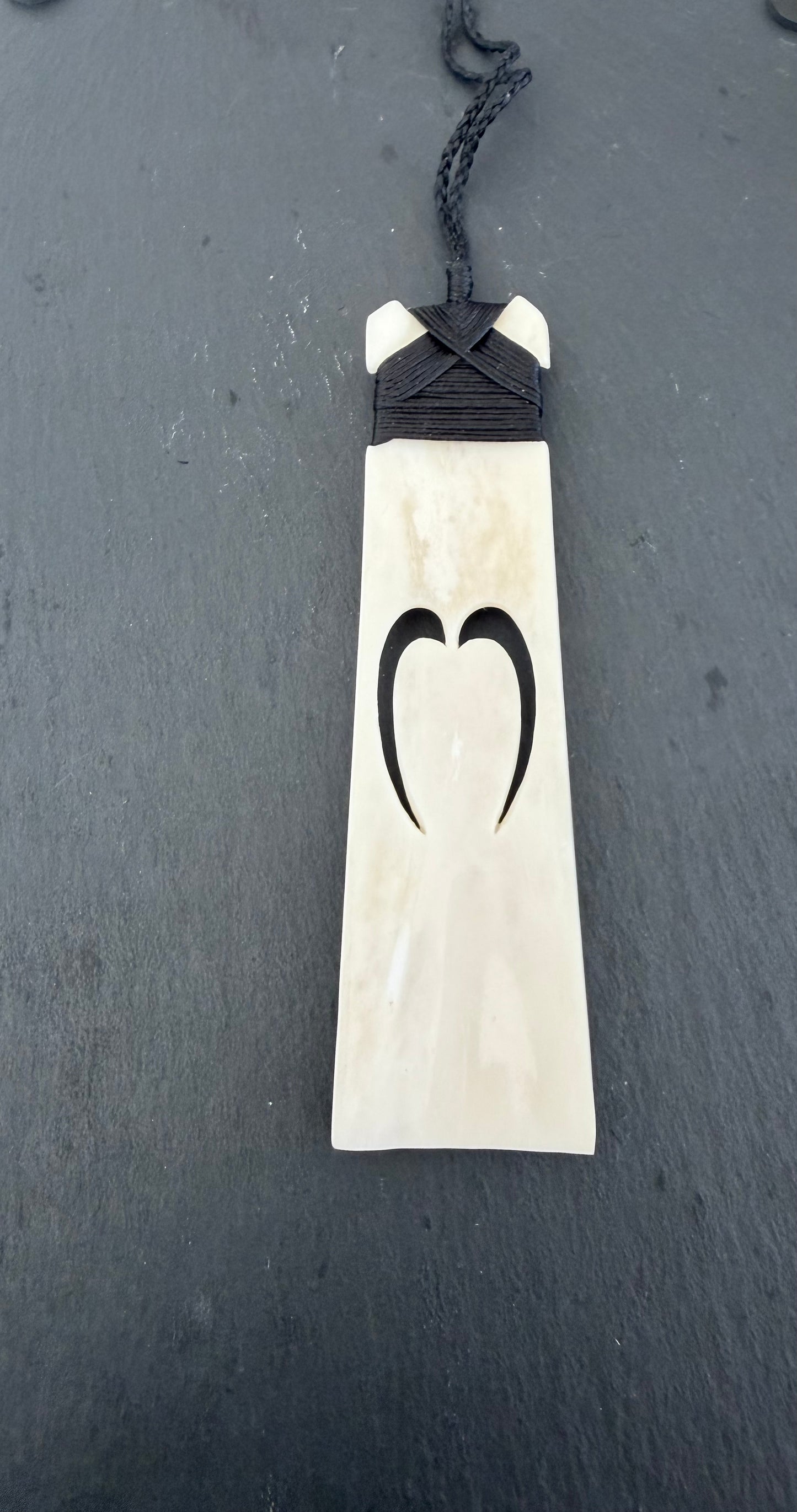 SECONDS Beef Bone Carved Toki. Check out the pictures before you buy as they are marked no 10